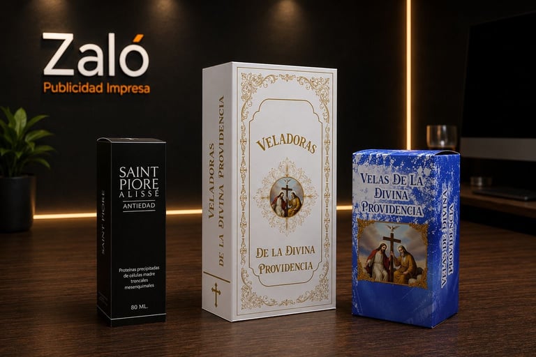 Cajas personalizadas para velas premium