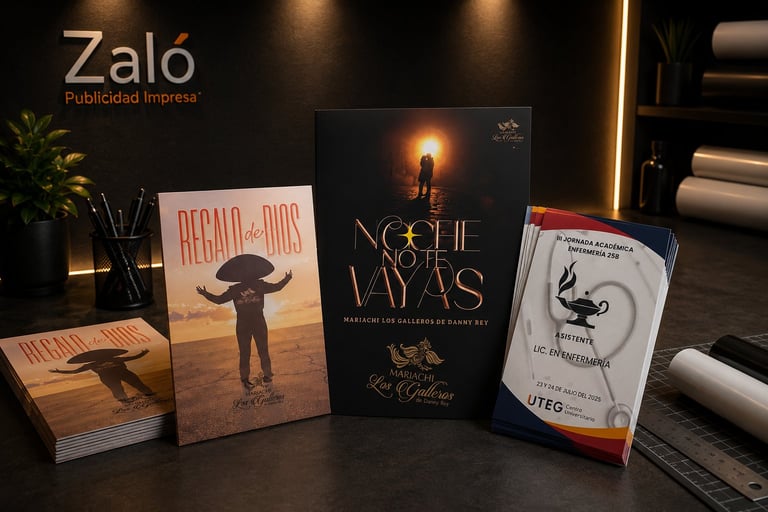 Material impreso para identidad de marca
